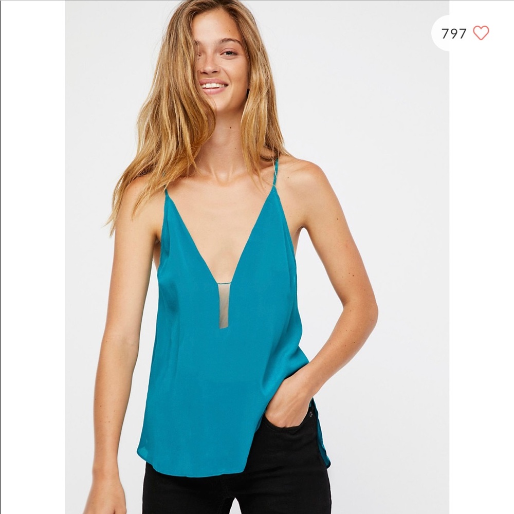 Slick mesh cami